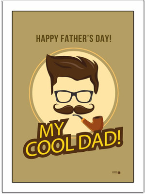 

My-Cool-Dad Paper Print(11.69 inch X 8.27 inch, Framed)