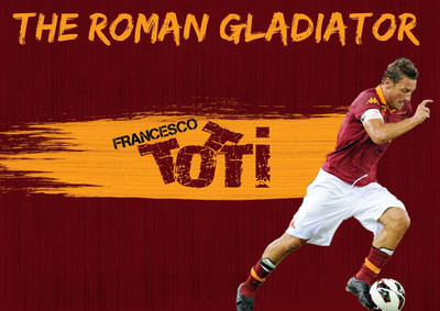 

Akhuratha trancesco-totti-roma-tiruing Wall Poster Paper Print(18 inch X 12 inch, Rolled)