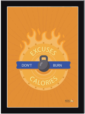

Excuses Paper Print(11.69 inch X 8.27 inch, Framed)