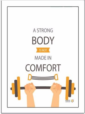 

A-Strong-Body Paper Print(11.69 inch X 8.27 inch, Framed)