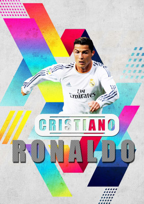 

Akhuratha cristiano-ronaldo Wall Poster Paper Print(18 inch X 12 inch, Rolled)