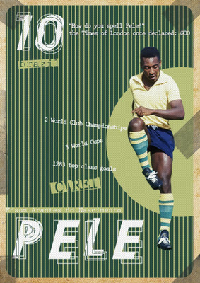 

Akhuratha pele-brazil-action-razil Wall Poster Paper Print(18 inch X 12 inch, Rolled)