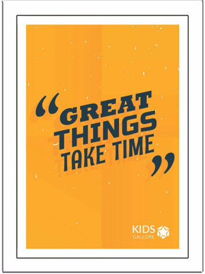 

Great-Things Paper Print(11.69 inch X 8.27 inch, Framed)