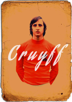 

Akhuratha johan-cruyff-face-ostface Wall Poster Paper Print(18 inch X 12 inch, Rolled)
