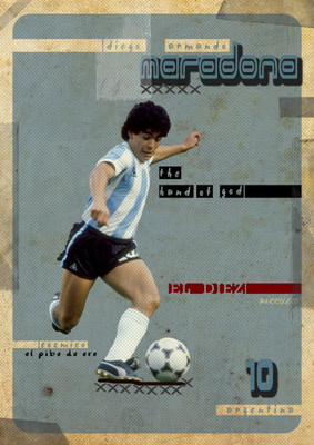 

Akhuratha maradona-legend-king Wall Poster Paper Print(18 inch X 12 inch, Rolled)