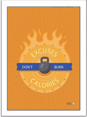 

Excuses Paper Print(11.69 inch X 8.27 inch, Framed)