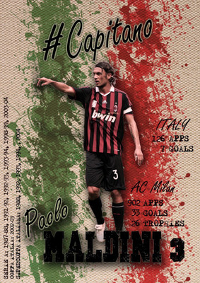 

Akhuratha paolo-maldini Wall Poster Paper Print(18 inch X 12 inch, Rolled)