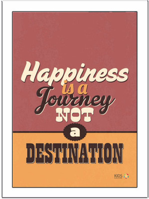 

Happiness Paper Print(11.69 inch X 8.27 inch, Framed)