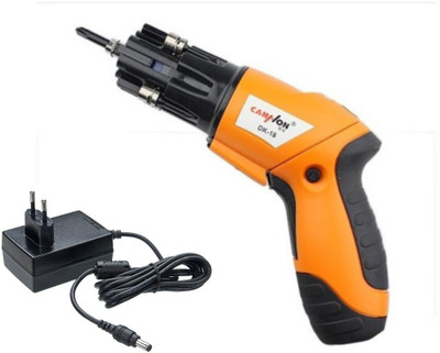 

IBS Cordless Electric Auto Wireless Screwdriver Battery Operated Power Tool Kit(6 Tools), Multicolor