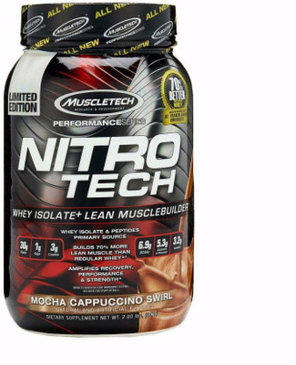 

Muscletech Performance Series Nitrotech Whey Protein(907 g, Mocha Cappuccino Swirl)