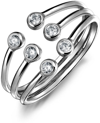 

Bling Jewelry Sterling Silver Cubic Zirconia Sterling Silver Plated Ring