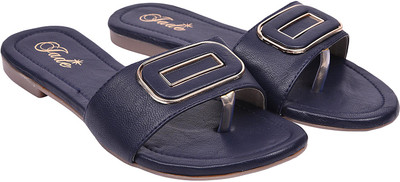 Jade Women Blue Flats