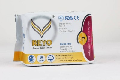 

REYO Night use 290mm Pack of 1 Sanitary Pad