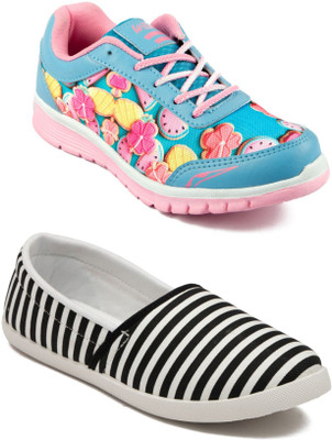 

Asian Women's Combo Pack of 2 casual shoes Casuals For Women(Multicolor