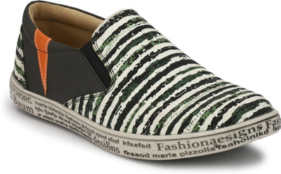 

Eego Italy Canvas Shoes For Men(Green