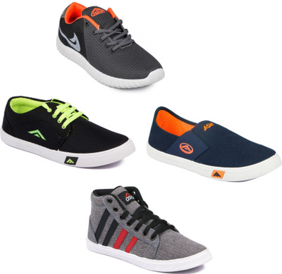 

Asian Men's Combo pack of 4 Casuals For Men(Multicolor