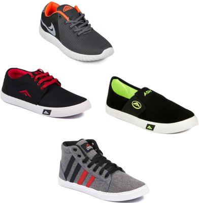 

Asian Men's Combo pack of 4 For Men(Multicolor