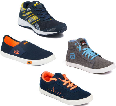

Asian Men's Combo pack of 4 For Men(Multicolor