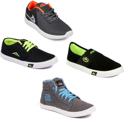

Asian Men's Combo pack of 4 Casuals For Men(Multicolor