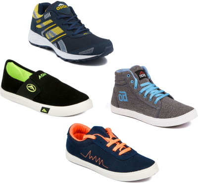 

Asian Men's Combo pack of 4 Casuals For Men(Multicolor
