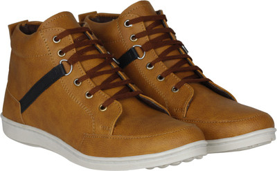 

Bachini NotOut Sneakers, Boots, Party Wear, Dancing ShoesÂ Â (Tan) Sneakers For Men(Tan