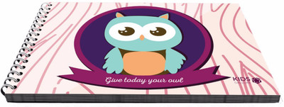 

Kids Gallore owl-2 Sketch Pad(Multicolor, 50 Sheets)