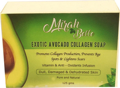 

Mirah Belle Naturals Exotic Avocado Collagen Soap (125g)(125 g)