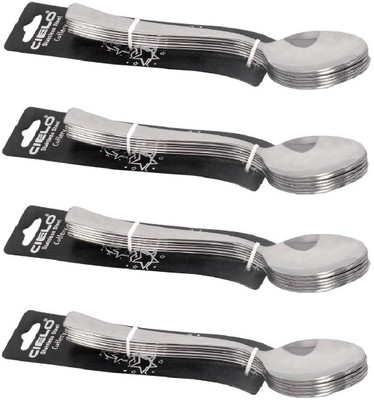 

CIELO Impress Master Spoon Stainless Steel Cooking Spoon Set(Pack of 24)