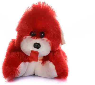 

Kanchan Toys Cute Puppy Soft Toys For Kids - 30 cm(Red)