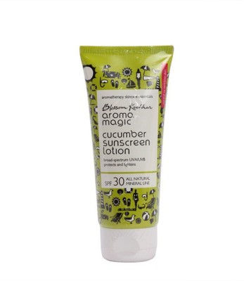 

Aroma Magic Cucumber Sunscreen Lotion - SPF 30 PA+(50 ml)