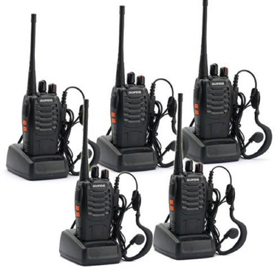 

Baofeng Premium Quality Walkie Talkie 5pcs_baofeng 888s Walkie Talkie(Black)