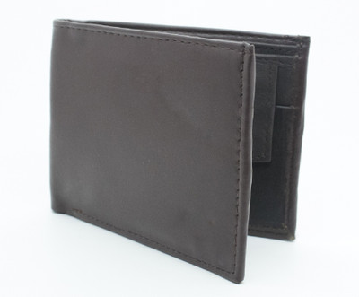 

Nietz Men Black Genuine Leather Wallet(4 Card Slots)