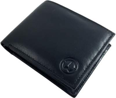 

SA Enterprises Men Black Genuine Leather Wallet(3 Card Slots)