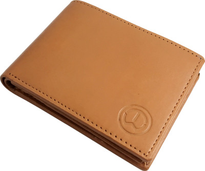 

TnW Men Tan Genuine Leather Wallet(7 Card Slots)