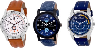 DP COLLECTION DpColl~61- 62- 02 Combo Super(Formal, Casual) Stylish Made Watch  - For Men   Watches  (DP COLLECTION)