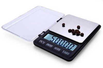 

Iktu Digital Precision Weighing Scale 2000g / 0.1g Digital Balance Scale Weighing Device Weighing Scale(Black)