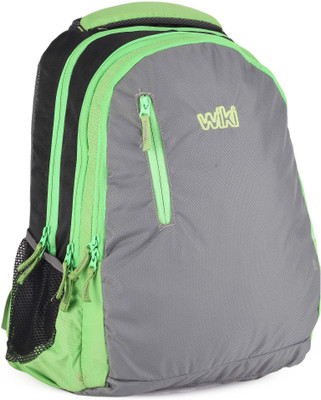 

Wildcraft Jump 20 L Laptop Backpack(Green, Black, Grey), Kiwi