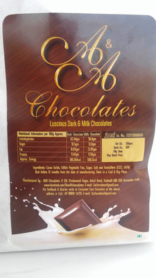 

A&A Dark and Milk with Almonds Brittles(500 g)