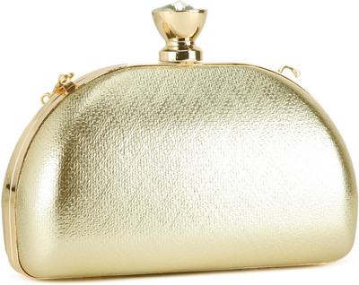 

E2O Casual Gold Clutch