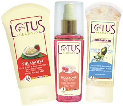 

Lotus Herbals Kit Glow Bucket 3pcs(Set of 1)