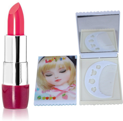 

Oriflame Sweden The ONE 5-in-1 Colour Stylist Lipstick Intense Collection (Coral Burst - 32245) With Mirror Comb(Set of 3)