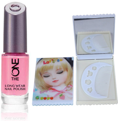 

Oriflame Sweden The ONE Long Wear Polish (Strawberry Cream - 30523) With Mirror Comb(Set of 3)
