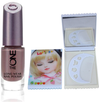 

Oriflame Sweden The ONE Long Wear Polish (Cappuccino - 30534) With Mirror Comb(Set of 3)