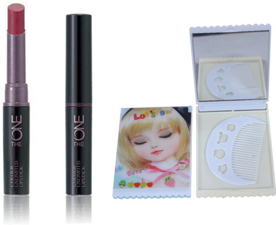 

Oriflame Sweden The ONE Colour Unlimited Lipstick 1.7g (Forever Plum - 30577) With Mirror Comb(Set of 3)