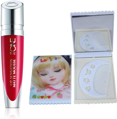 

Oriflame Sweden The ONE Lip Sensation Matte Mousse 5ml (Red Velvet - 31947) With Mirror Comb(Set of 3)