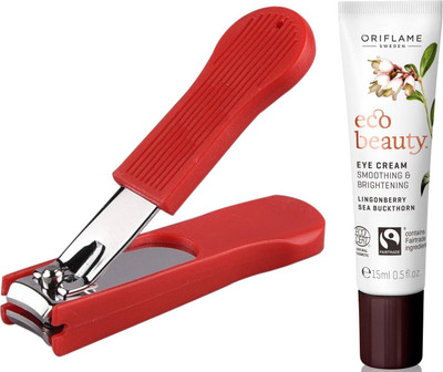 

Oriflame Sweden Ecobeauty Eye Cream 15ml (32200) With Nail Cutter(Set of 2)