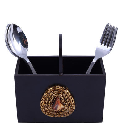

Round Republic Empty Cutlery Box Case(silver Holds 12 Pieces)