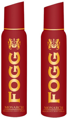 

Fogg Monarch Fragrant Body Pack of 2 Combo (120ML each) Perfume Body Spray - For Men(240 ml, Pack of 2)