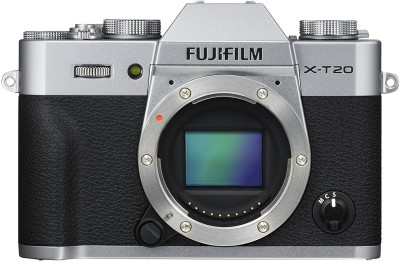 View Fujifilm X-T20 Silver Mirrorless Camera Body Only(Silver)  Price Online
