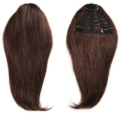 

Confidence Front Bangs made of real human hair fringes (Dark Brown) Hair Extension